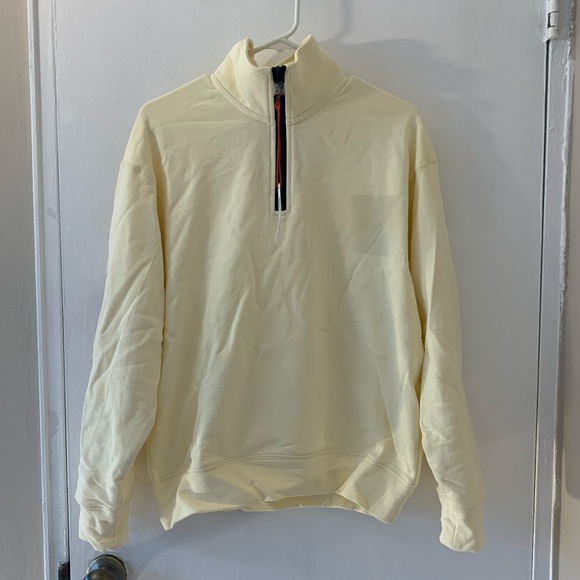 Solid&Striped Cream Pullover Size Small - Picture 4 of 14